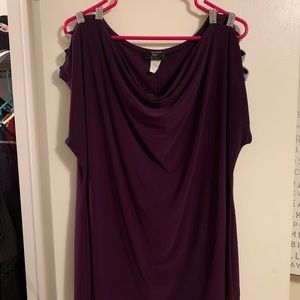 Dark Purple Blouse